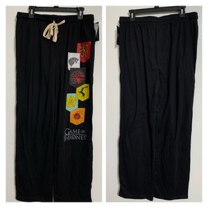Game of thrones men’s pajamas black sleep pant